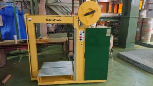 J社様横型大海用自動梱包機