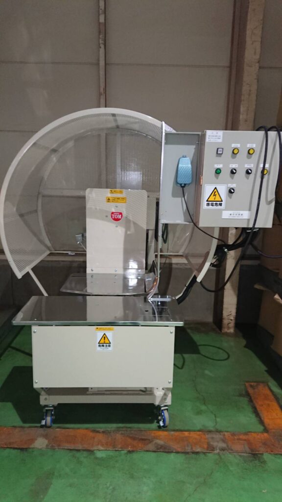 J社様製茶専用自動紐掛機