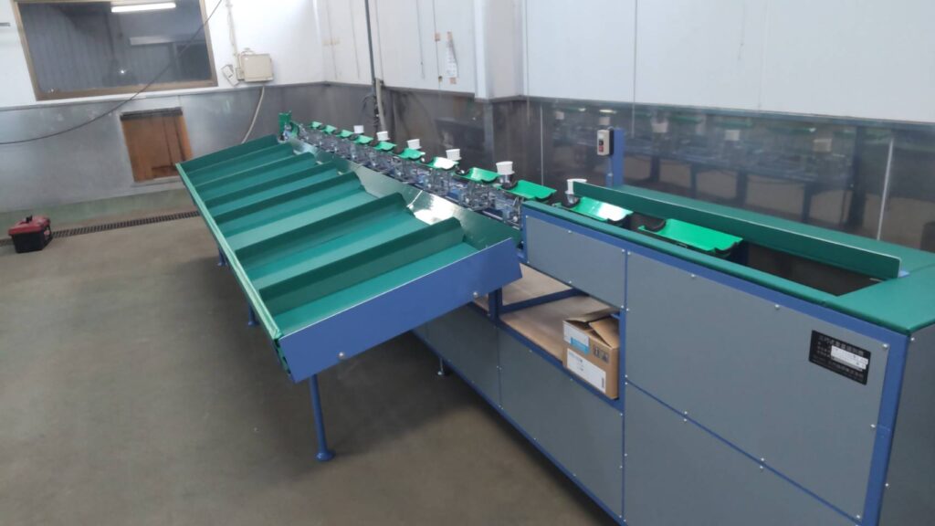 さつま芋重量選別機