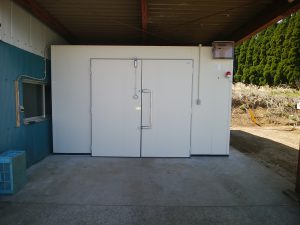 プレハブ冷蔵庫外部